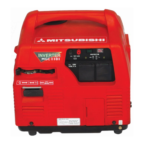 Mitsubishi MGC1101 User manual