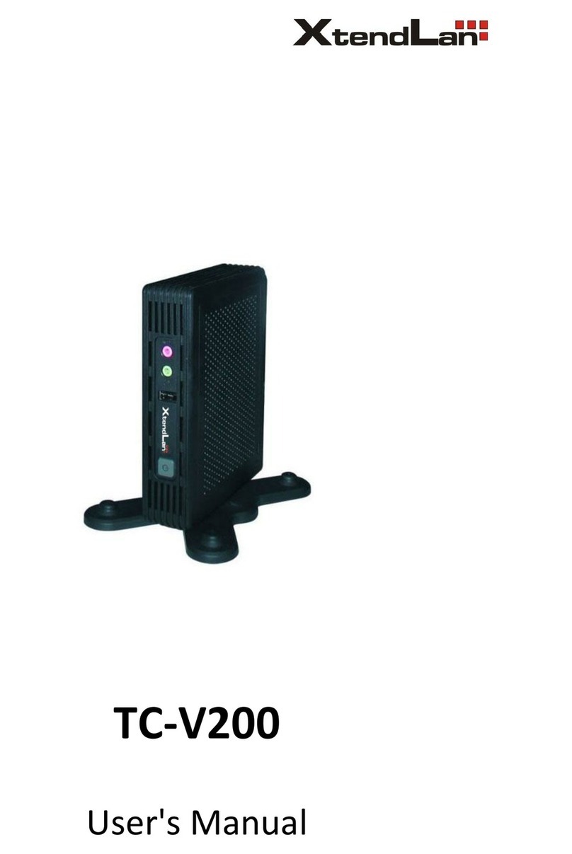 XtendLan TC-V200 user manual