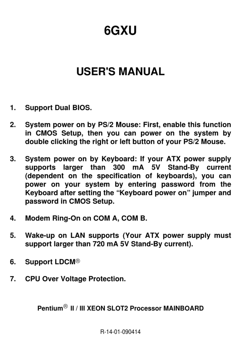 Gigabyte 6GXU User manual Gigabyte 6GXU User manual