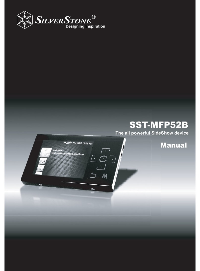SilverStone SST-MFP52B User manual