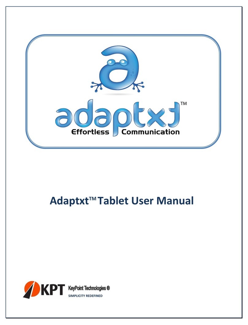 Adaptxt Tablet user manual