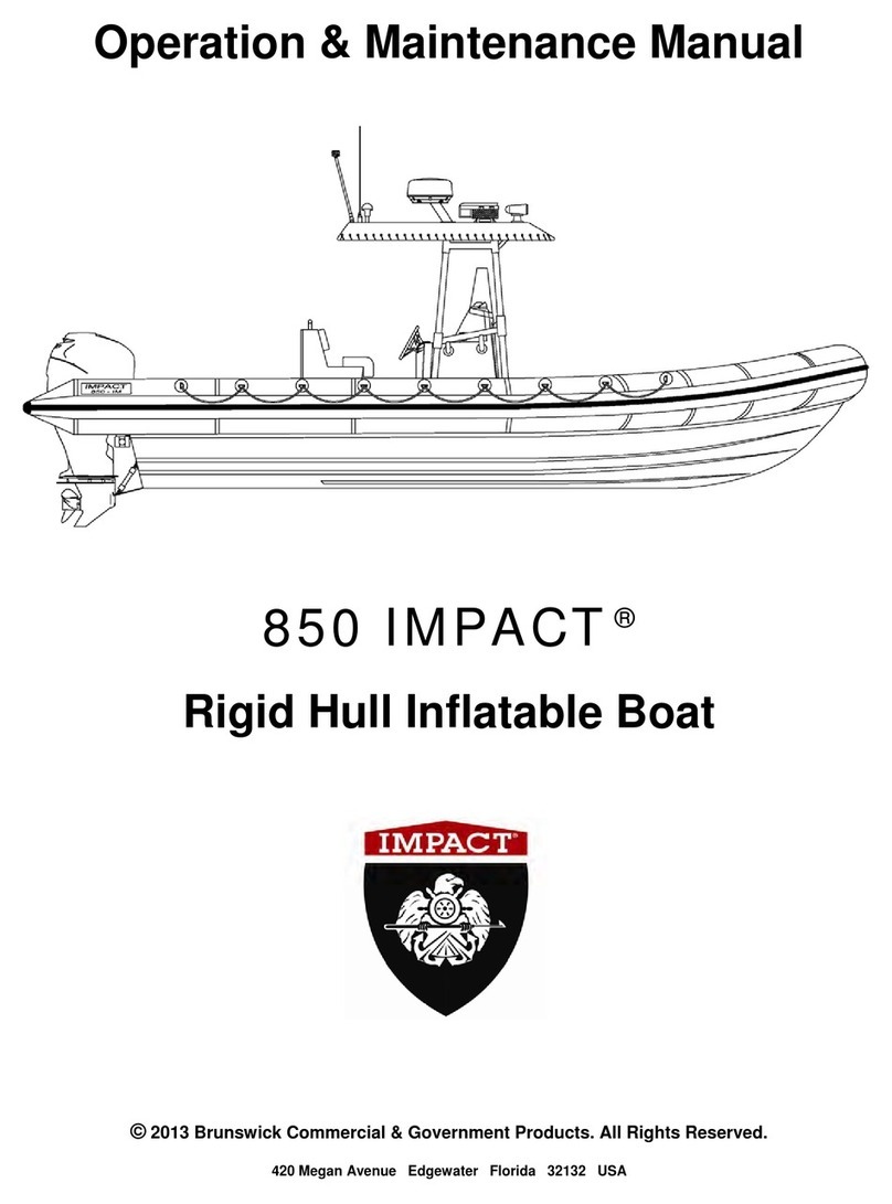 Brunswick 850 Impact Operation & maintenance manual