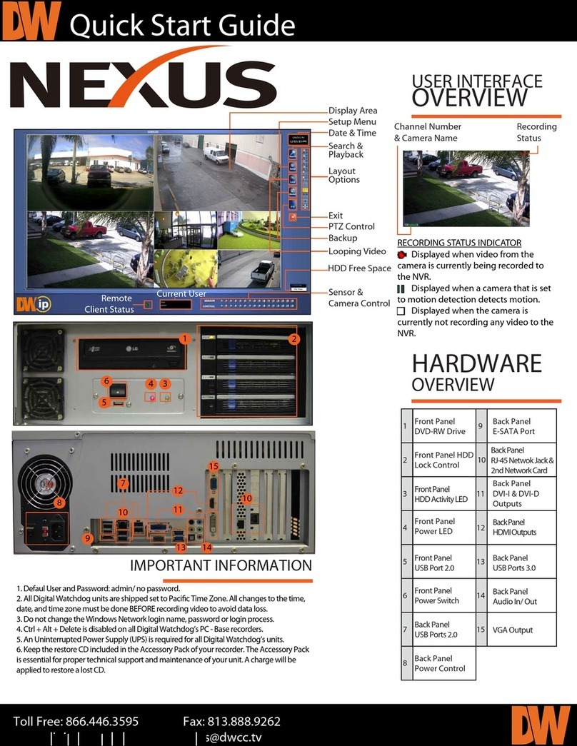 Digital Watchdog Nexus User manual