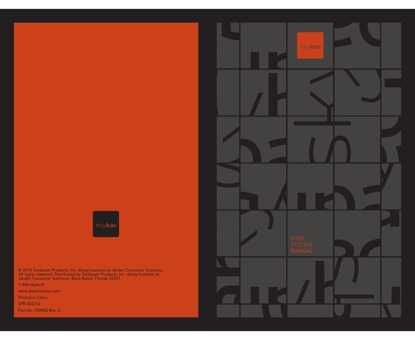 skybar Wine System manual