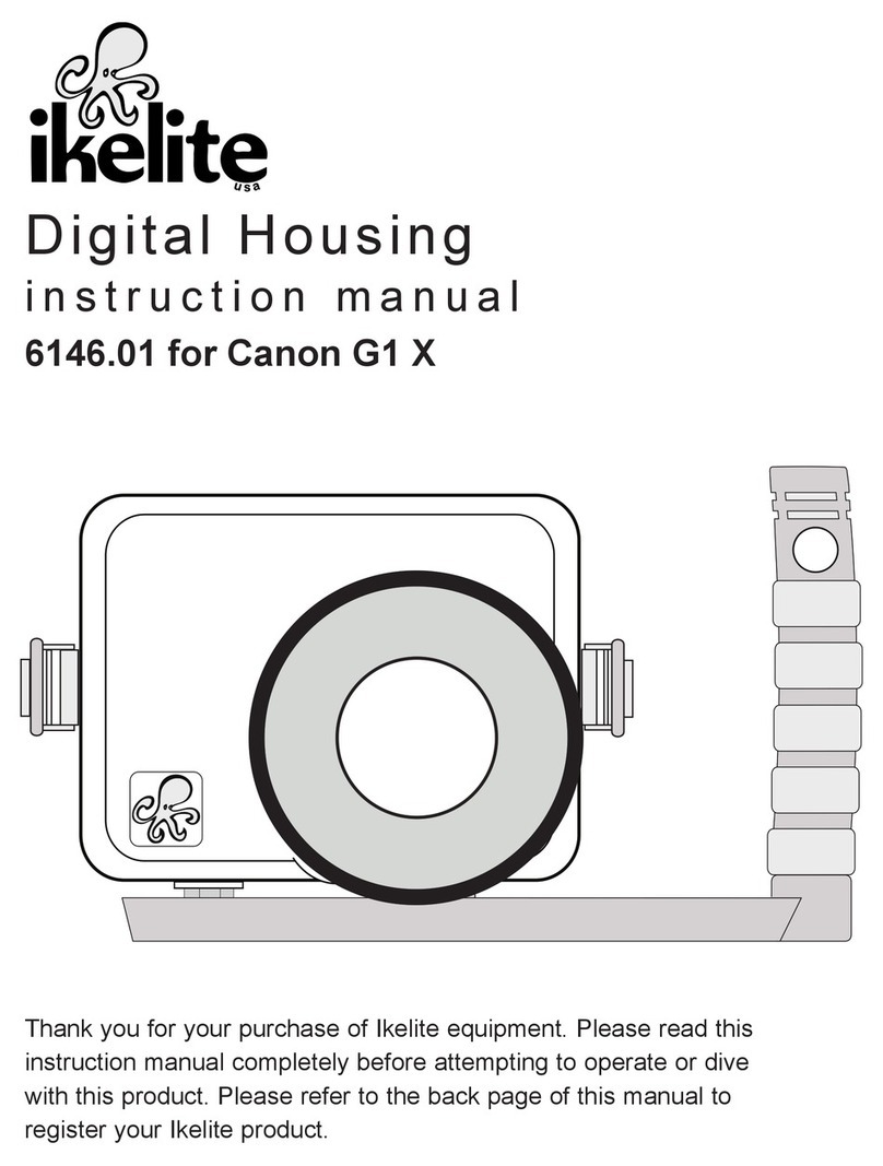 Ikelite 6146.01 for Canon G1 X User manual Ikelite 6146.01 for Canon G1 X User manual