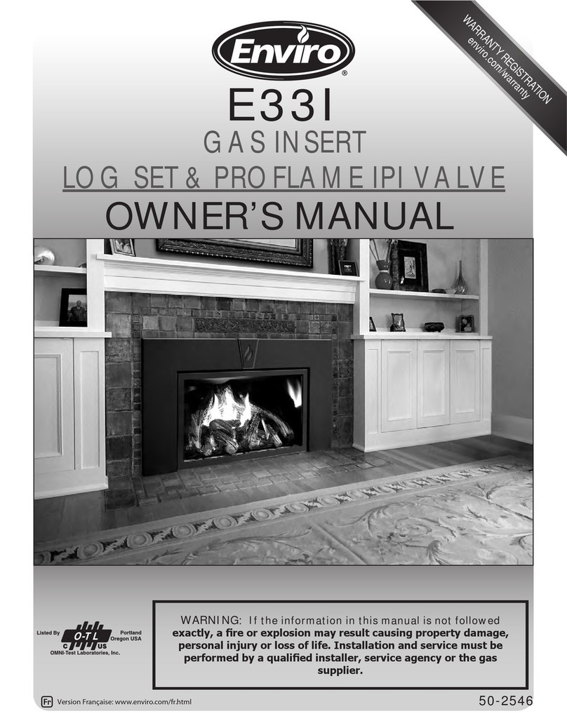 Enviro E33I User manual