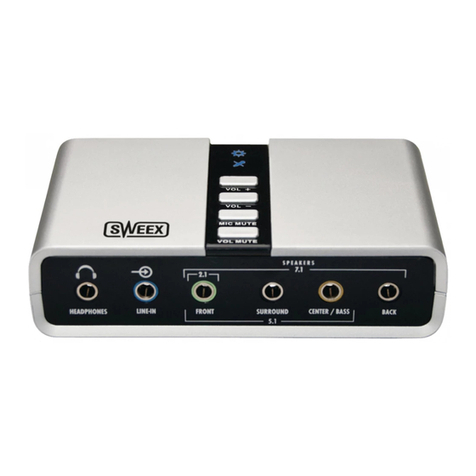 SWEEX SC016 User manual