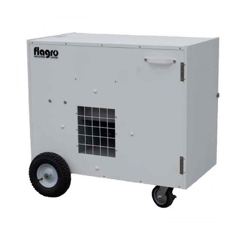 Flagro THC-355DF Operating instructions manual