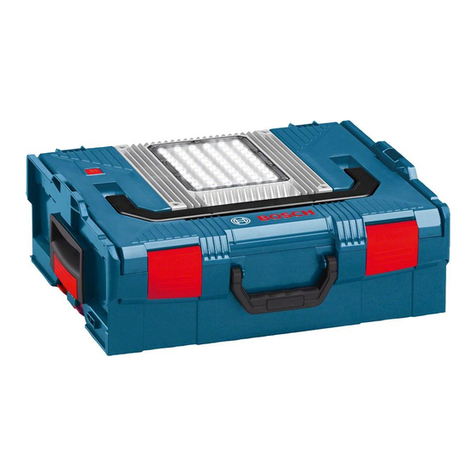 Bosch GLI PortaLED 102 User manual