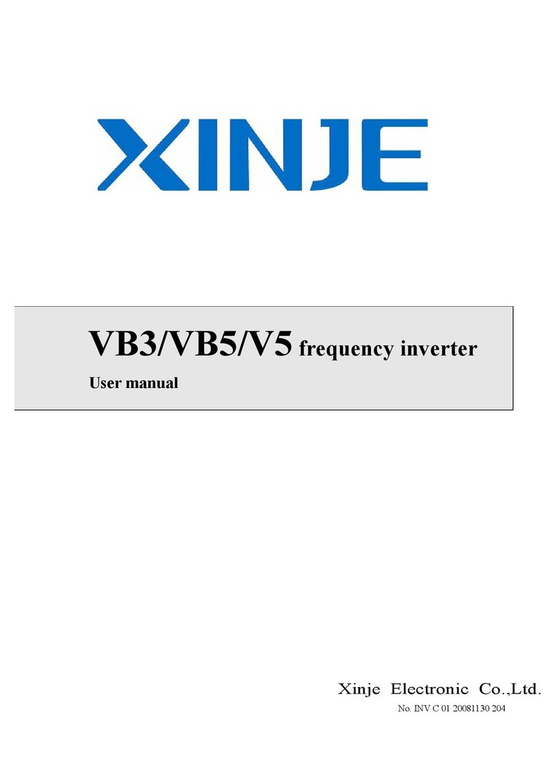 Xinje VB3 user manual