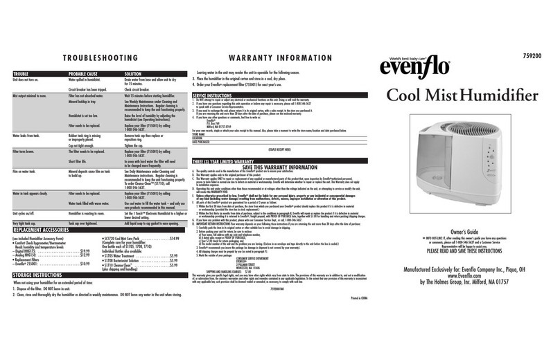 Evenflo 759200 owner's guide