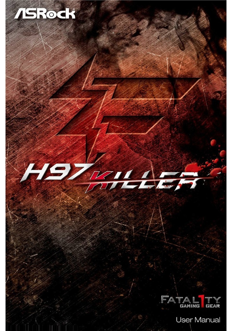 ASROCK Fatality H97 Killer series User manual