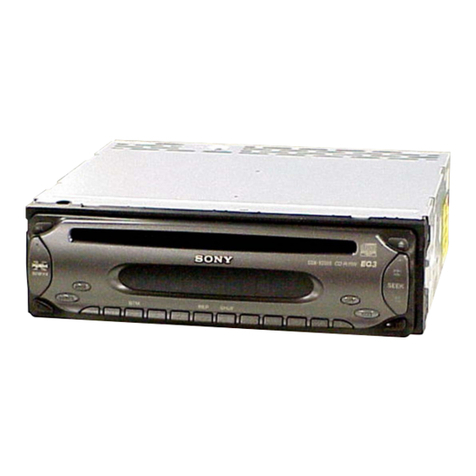 Sony CDX-S1000 Service manual