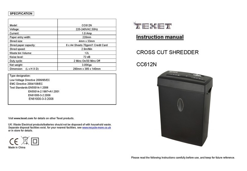 texet CC612N User manual