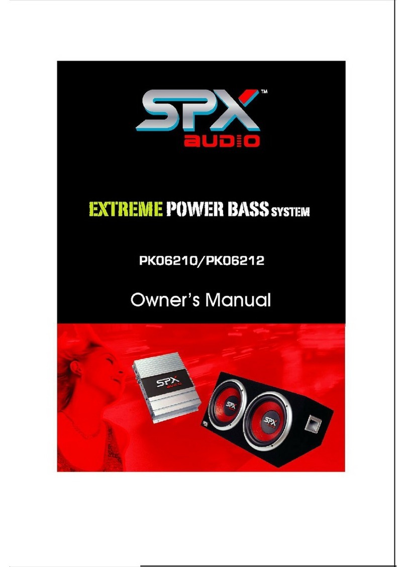 SPX PK06210 owner's manual