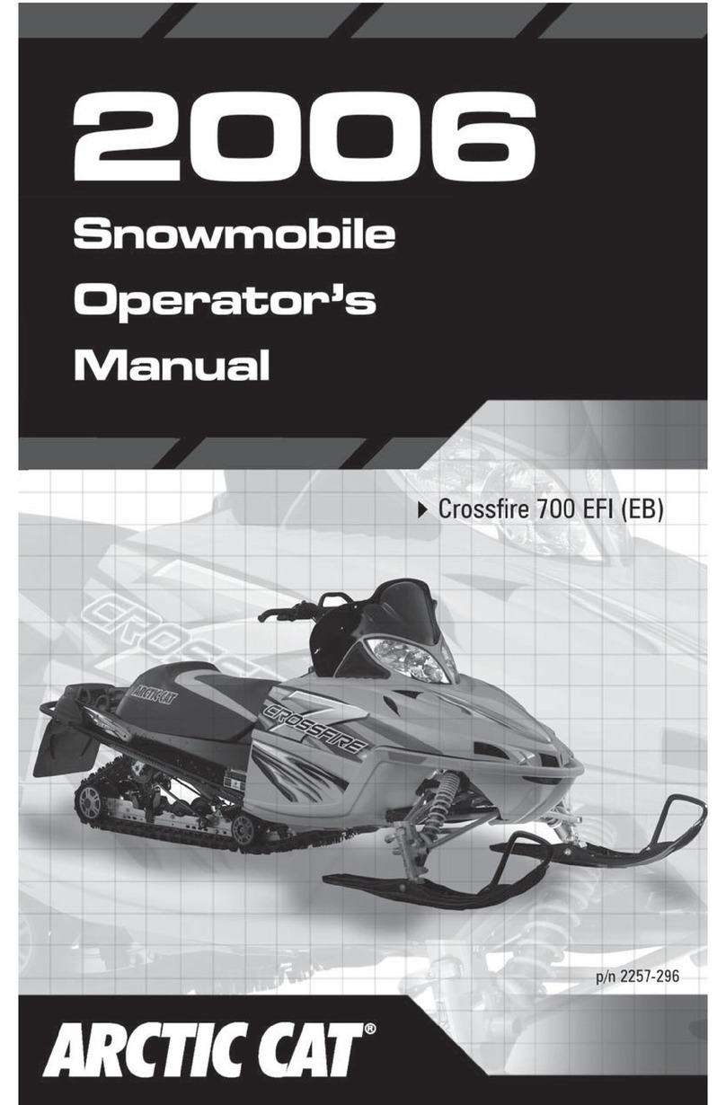 Arctic Cat Crossfire 700 EFI (EB) 2006 Operator's manual