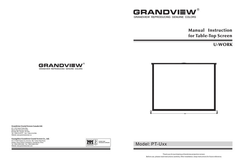 Grandview PT-Uxx Manual instruction