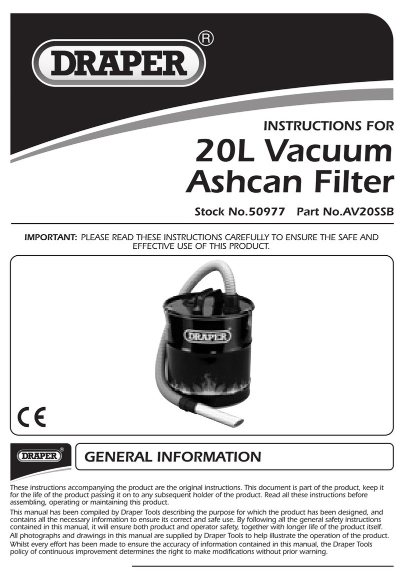 Draper AV20SSB instructions