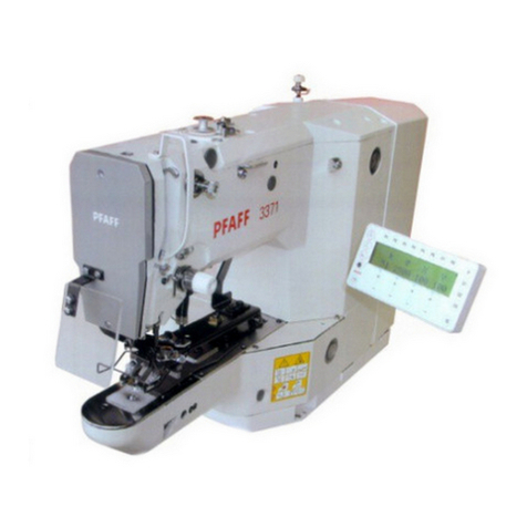 Pfaff 3371-10 series User manual