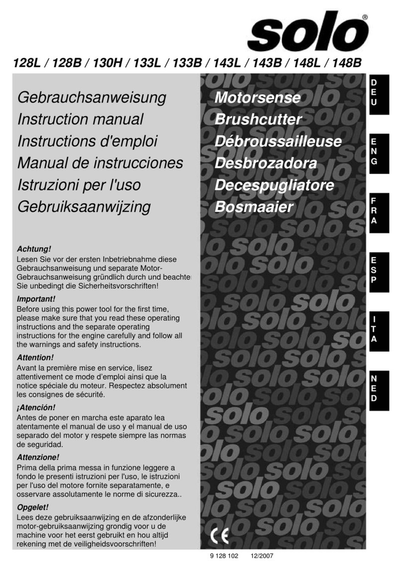Solo 128L instruction manual