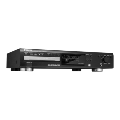 Philips CDR600/00/17 User manual