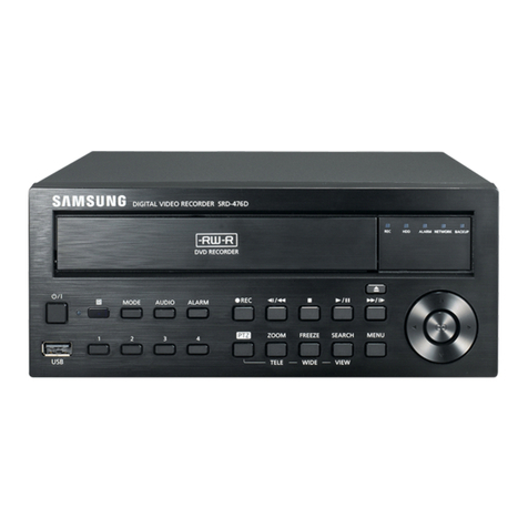 Samsung SRD-476D User manual