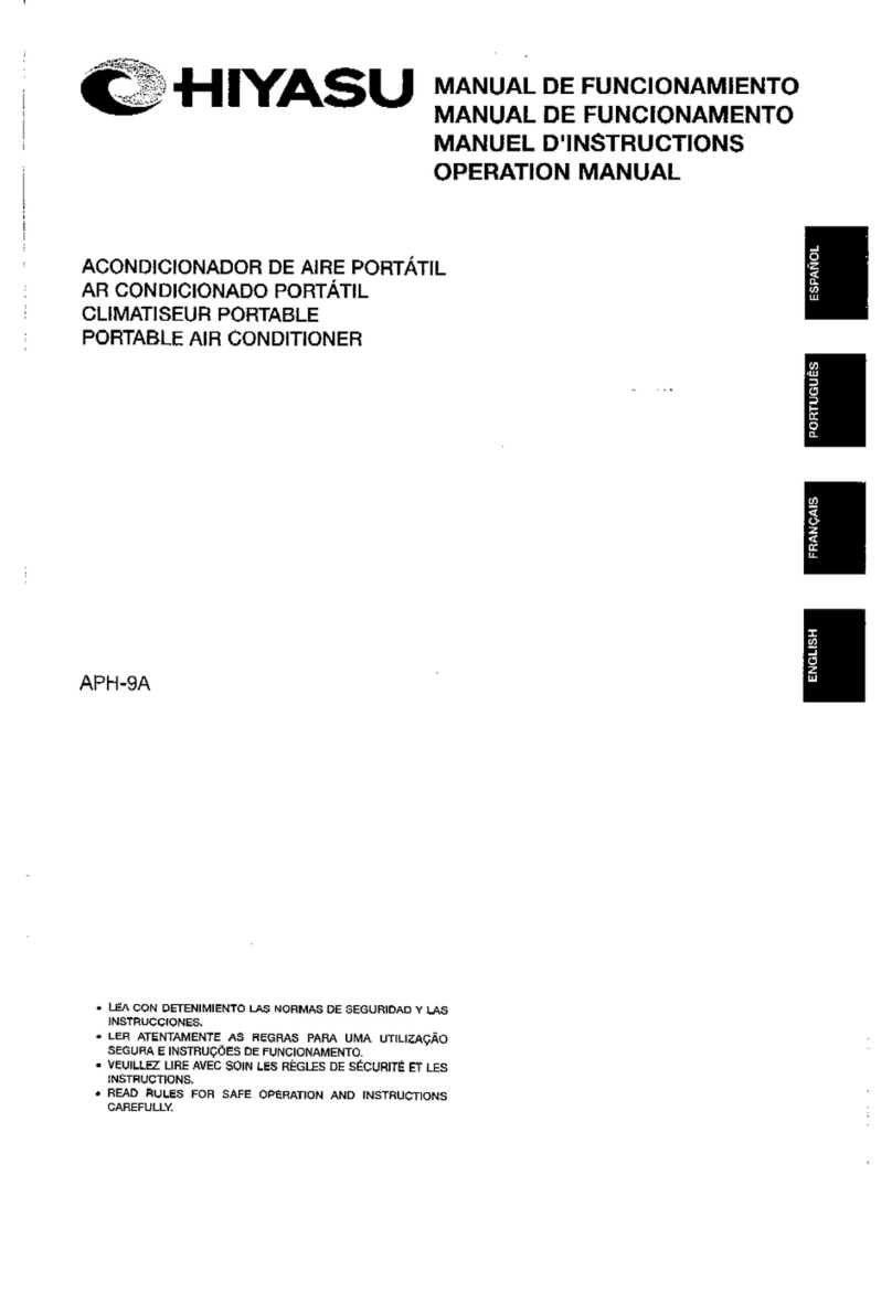 Hiyasu APH-9A User manual