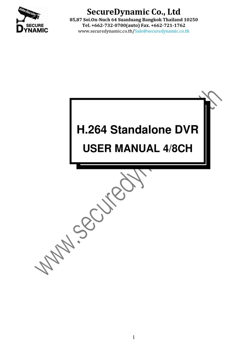 SecureDynamic DVR user manual