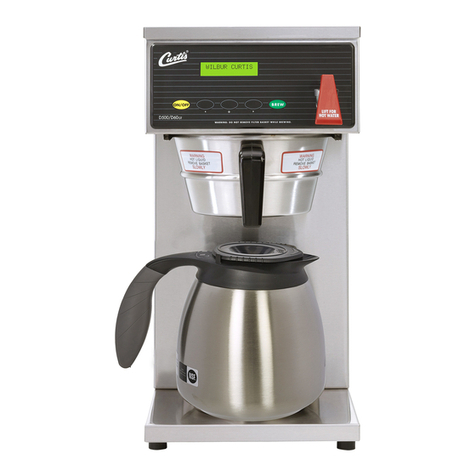 Curtis D60GT User manual