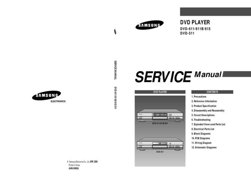Samsung DVD-611 User manual