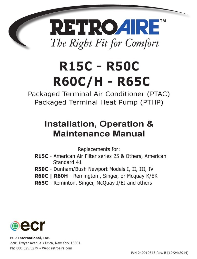 ECR International R15C Instruction manual