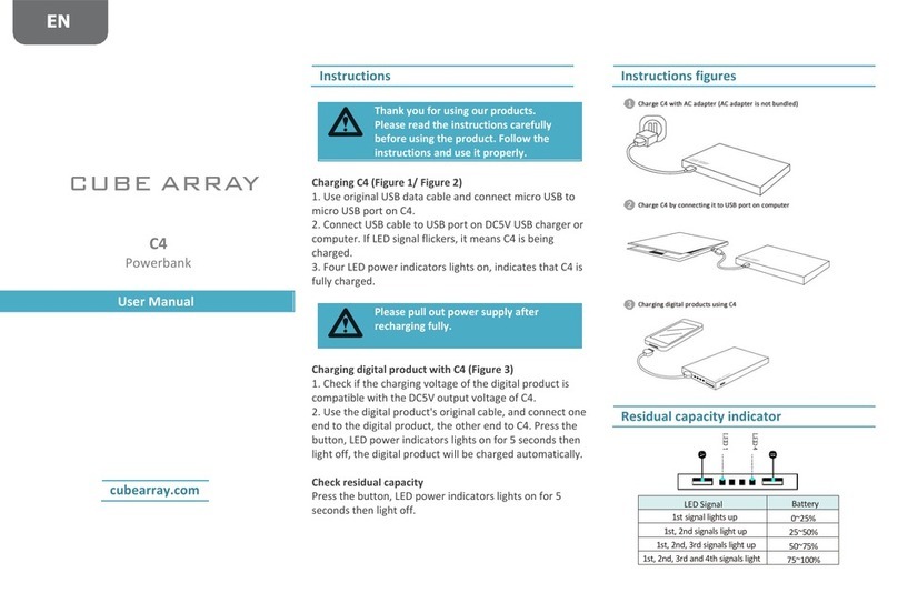 Cube Array C4 User manual