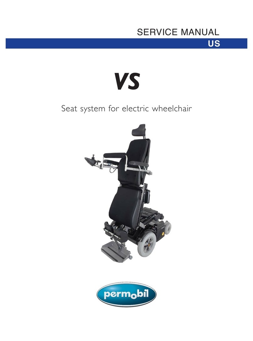 Permobil vs Service manual