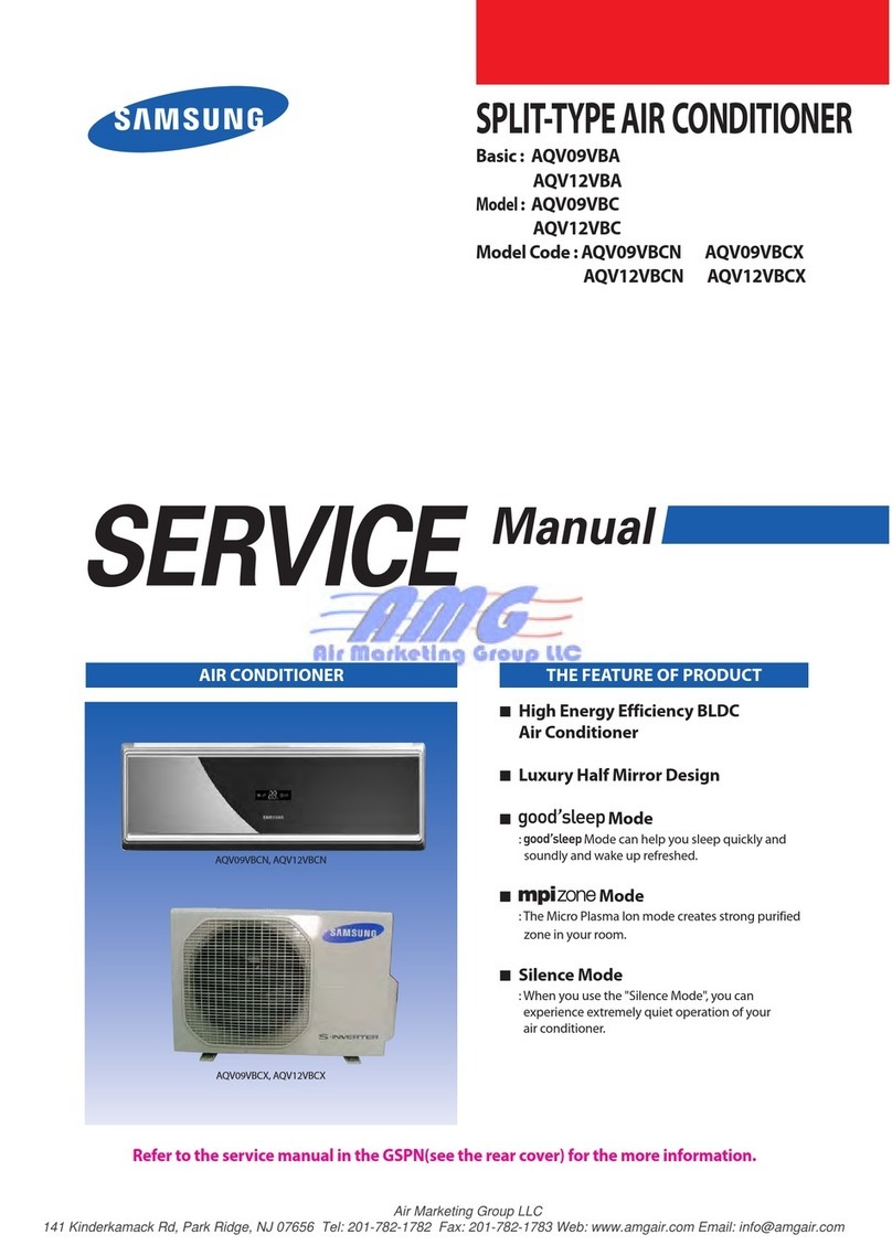 Samsung AQV09VBA Series User manual