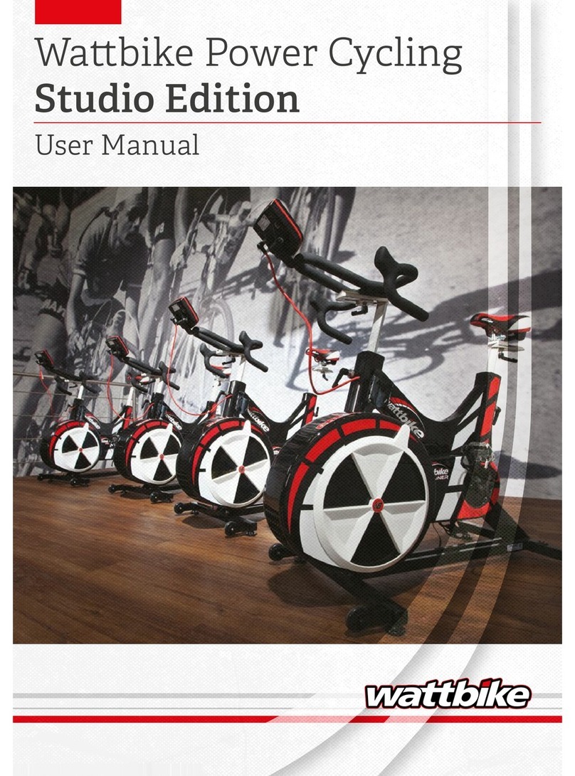 Wattbike Studio Edition User manual