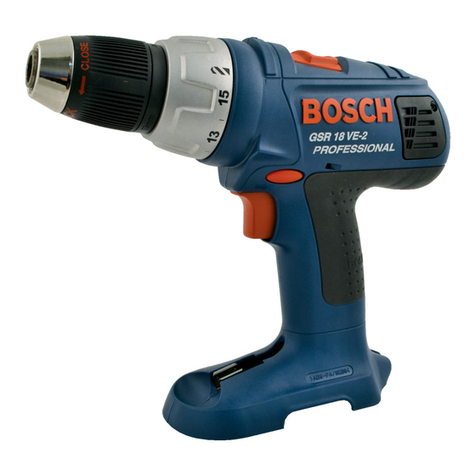 Bosch GSB 12 VE-2 operating instructions