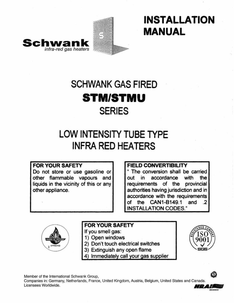 Schwank STM Series Installation manaul