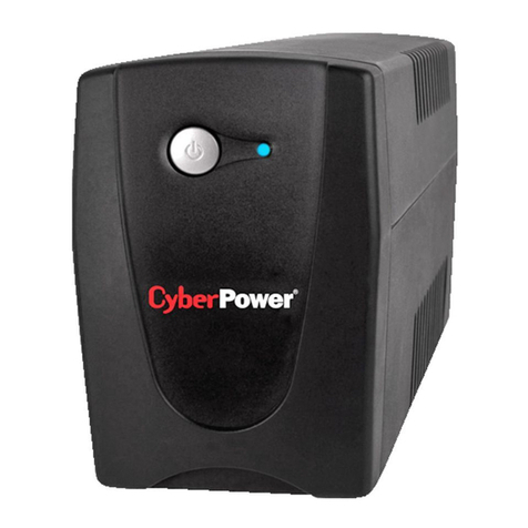 CyberPower Value 600EI User manual