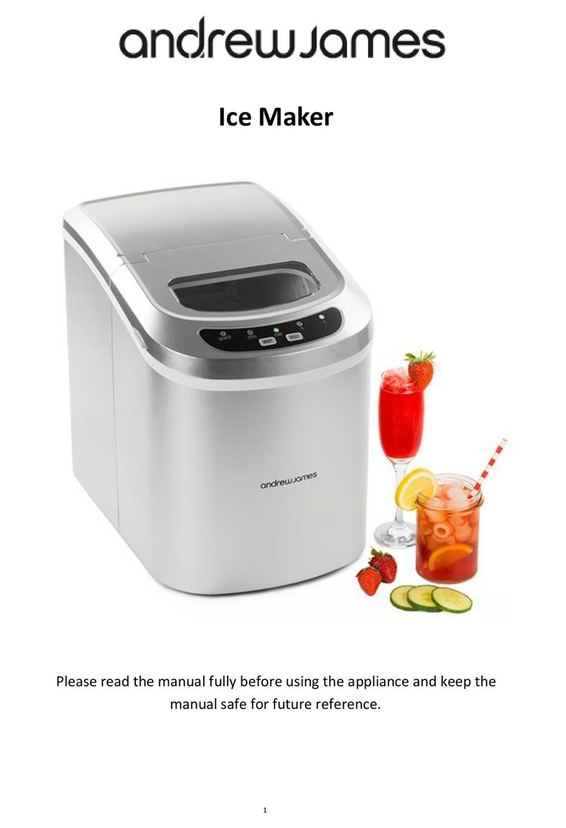 Andrew James Ice Maker user guide