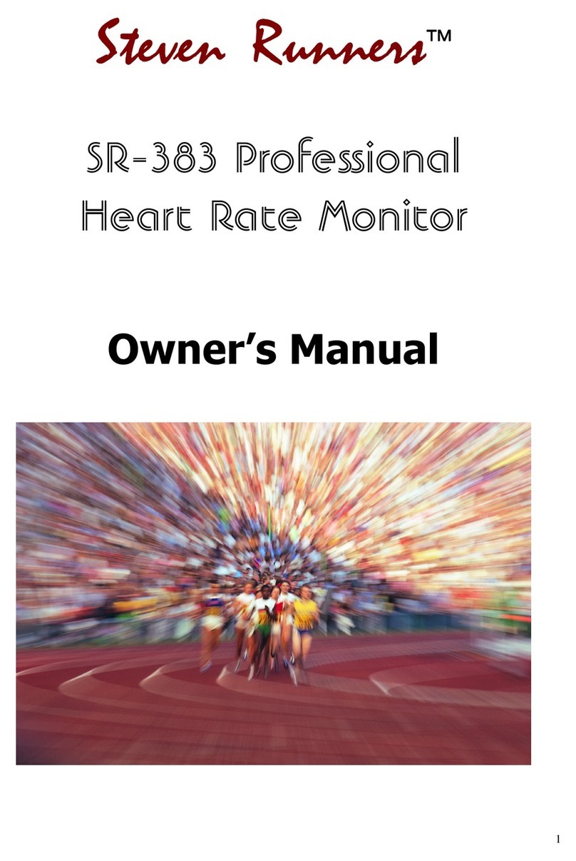 Steven Runners SR-383 owner's manual