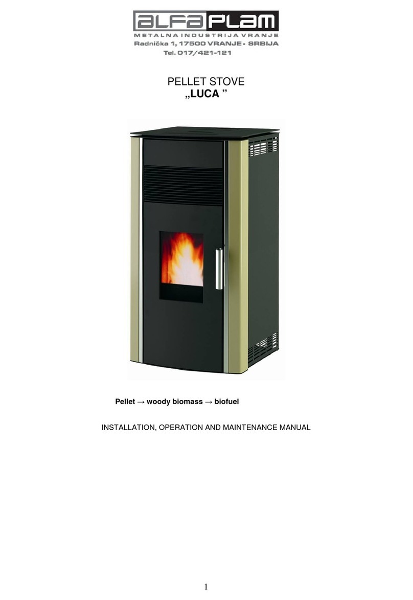 Alfa Plam LUCA Installation, operation and maintenance manual