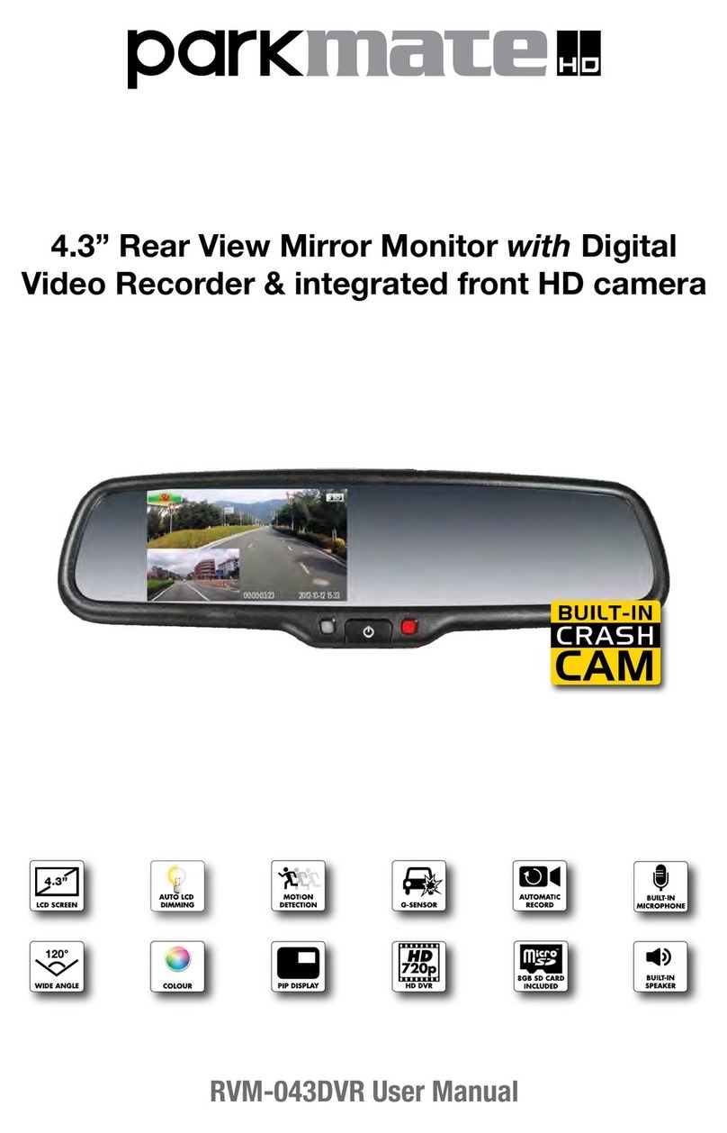 Parkmate RVM-043DVR user manual
