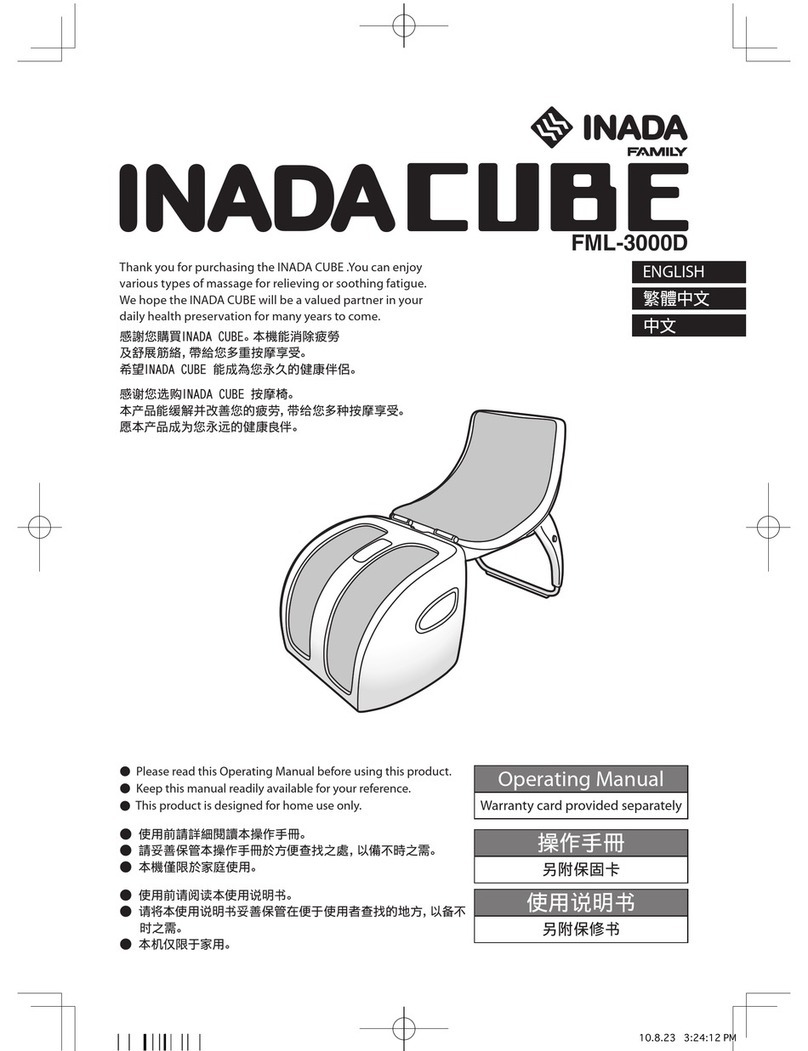 inada cube FML-3000D operating manual