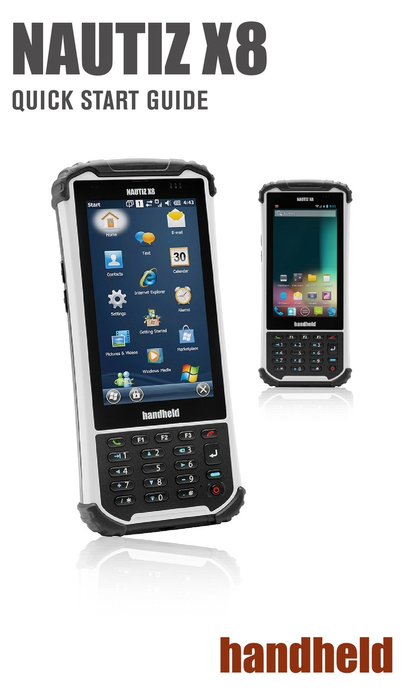 Hand Held Products NAUTIZ X8 quick start guide