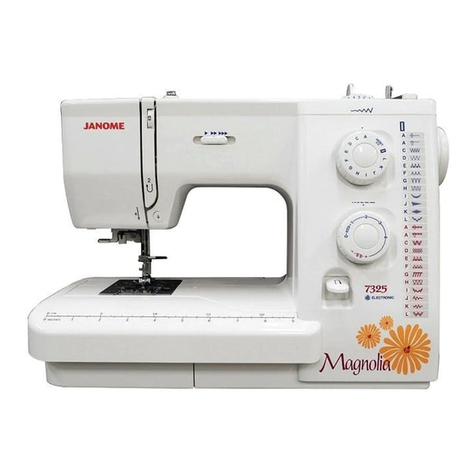 Janome Magnolia 7325 Service manual