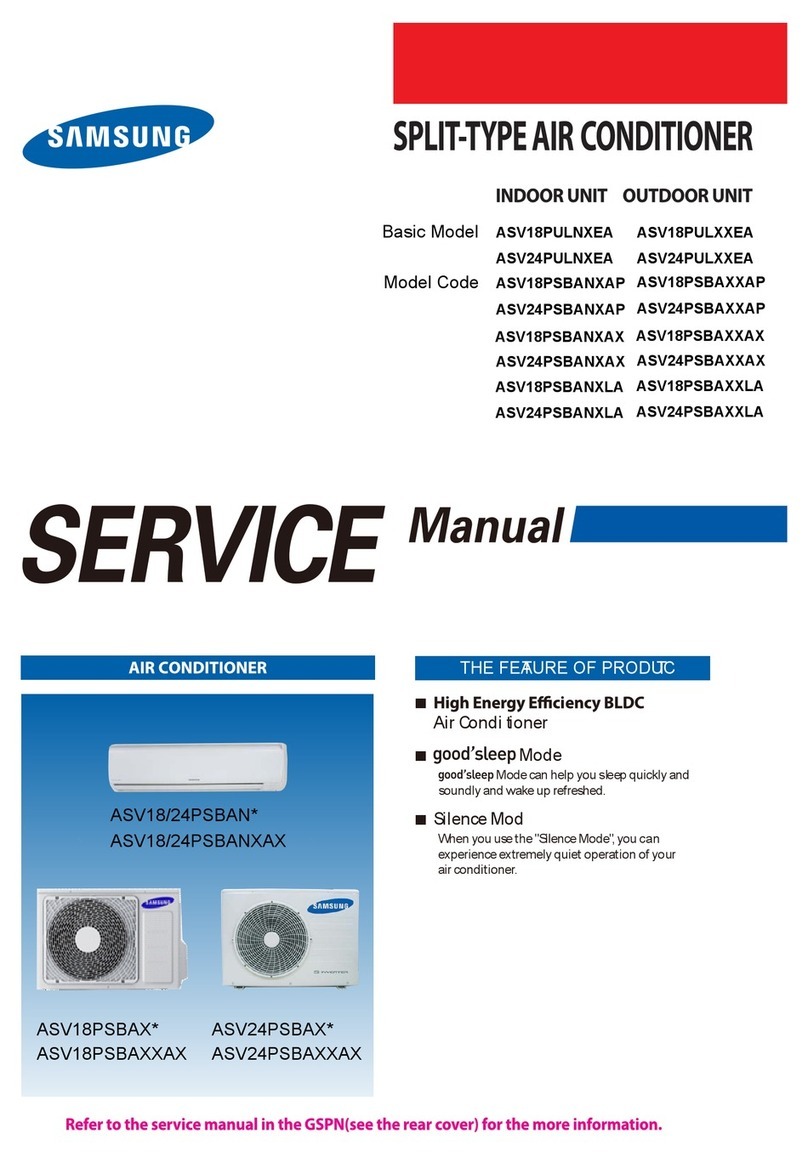 Samsung ASV18PULNXEA User manual Samsung ASV18PULNXEA User manual