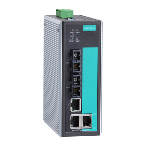 Moxa Technologies EDS-405A User manual
