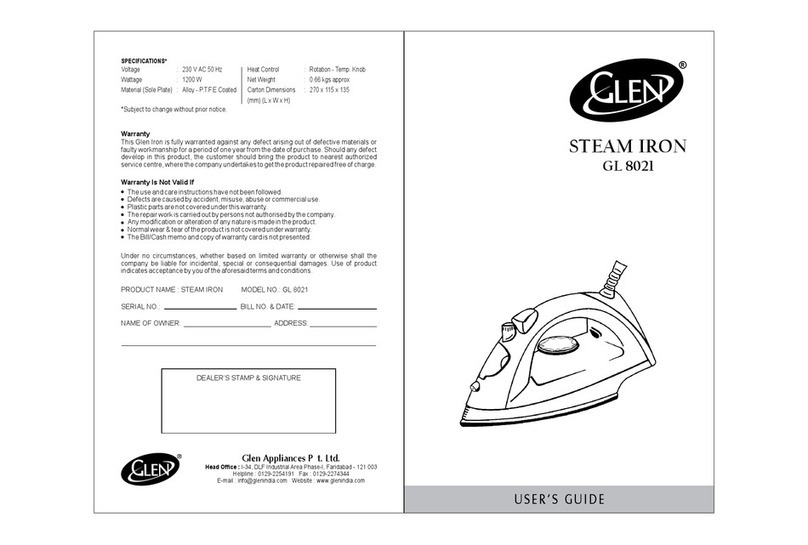 Glen GL 8021 user guide