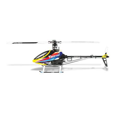 Align Trex 500ESP User manual