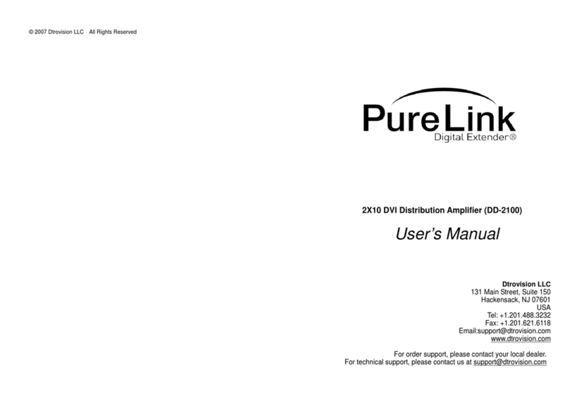 PureLink DD-2100 user manual
